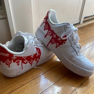 Nike Air Force 1 - Custom Designed Sneakers (US 8)